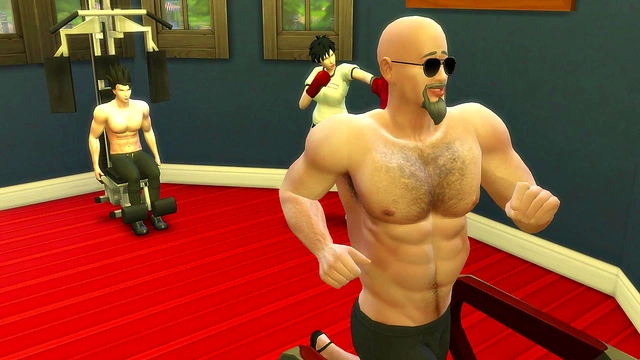 Videl Cheats With Perverted Master Roshi While Gohan Watches Cuckolded