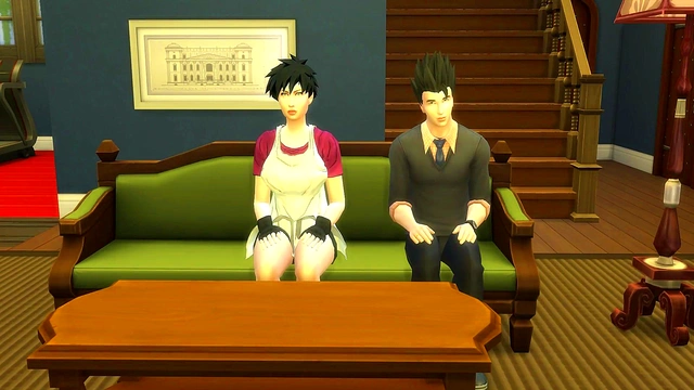 Videl Cheats With Perverted Master Roshi While Gohan Watches Cuckolded