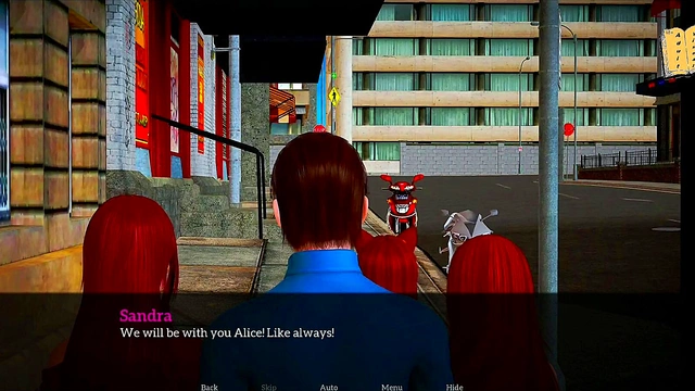 Teen Stepdaughter Seduces MILF Mom With Big Tits And Ass In Erotic Visual Novel Adventure