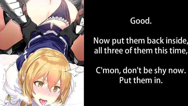 Fay Grey Commands Your Pleasure in BDSM Anime JOI & CEI Session