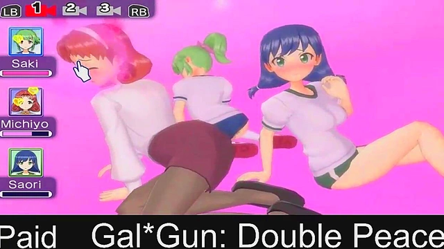 Hentai Anime Gal*Gun – Sexy Game Girls Shoot Pleasure In Steamy Scenes