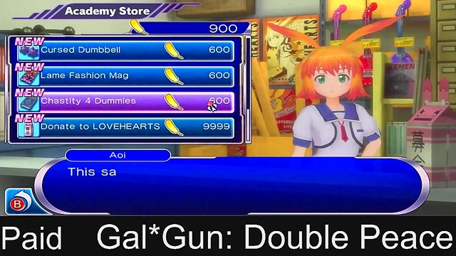 Hentai Anime Gal*Gun – Sexy Game Girls Shoot Pleasure In Steamy Scenes