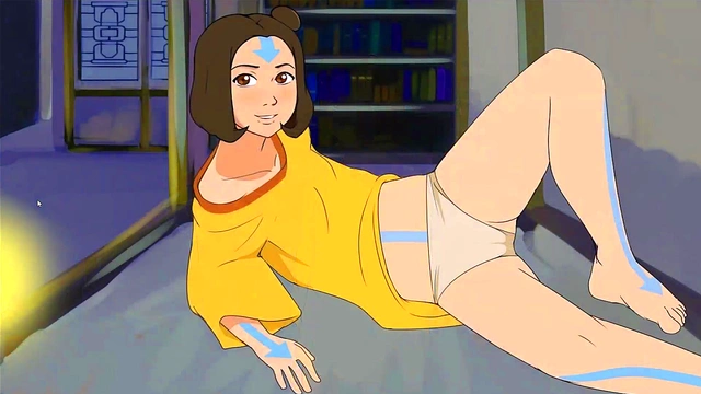Hentaied Heroines – Toph, Katara, Korra & Jinora Seduce in Spooky Times