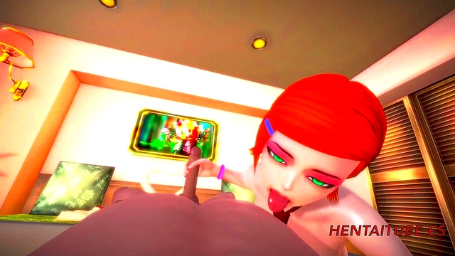 Gwen Ben 10 Teen Hentai 3D Big Boobs Blowjob & Pussy Fucking Squirt Creampie