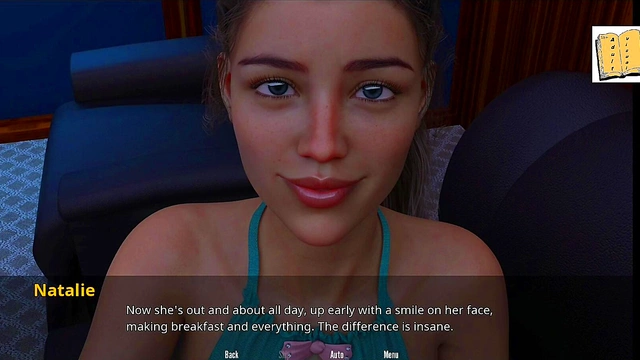 Natalie's First Date Ends With Teen Hentai Blowjob & Big-Ass Action