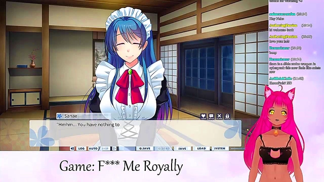 Lewd Vtuber Neko Gets Kissed & Played Royally In Anime Livestream