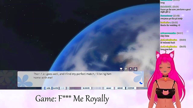 Lewd Vtuber Neko Gets Kissed & Played Royally In Anime Livestream