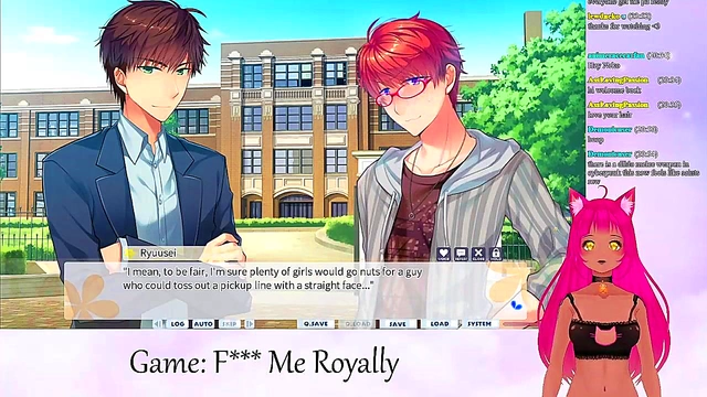 Lewd Vtuber Neko Gets Kissed & Played Royally In Anime Livestream