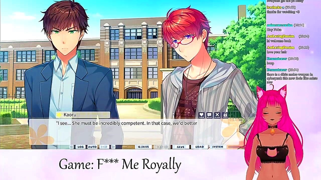 Lewd Vtuber Neko Gets Kissed & Played Royally In Anime Livestream