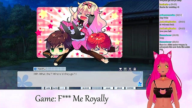 Lewd Vtuber Neko Gets Kissed & Played Royally In Anime Livestream