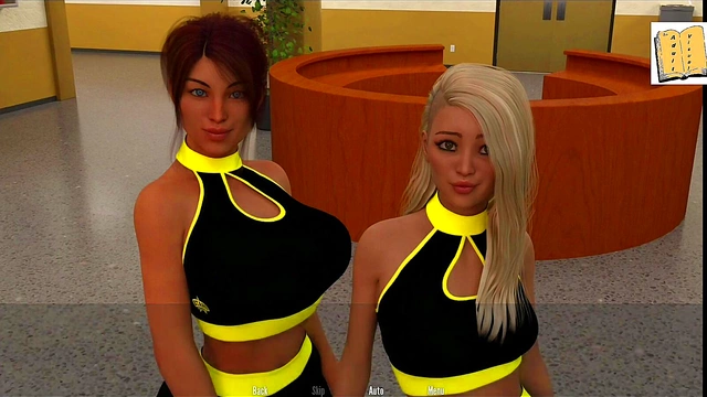 Teen Cartoon slut Gives Mind-blowing blowjob at the gym After Workout Session