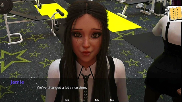 Teen Cartoon slut Gives Mind-blowing blowjob at the gym After Workout Session