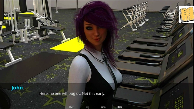 Teen Cartoon slut Gives Mind-blowing blowjob at the gym After Workout Session