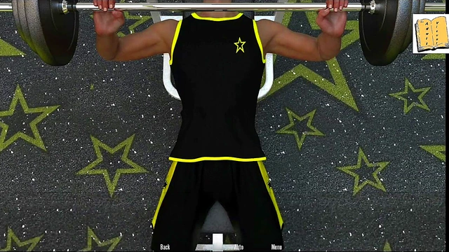 Teen Cartoon slut Gives Mind-blowing blowjob at the gym After Workout Session