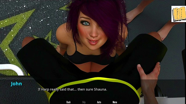 Teen Cartoon slut Gives Mind-blowing blowjob at the gym After Workout Session