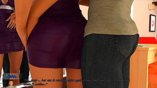 Charlene's Big-Ass Bounce – Teen Seductress Greets With A Scintillating Anime Lapdance