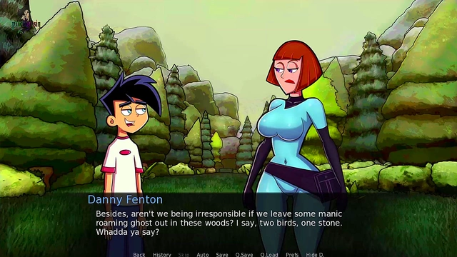 Redhead Milf Jazz Rides Danny’s Dick in Spooky Amity Park Anime Adventure