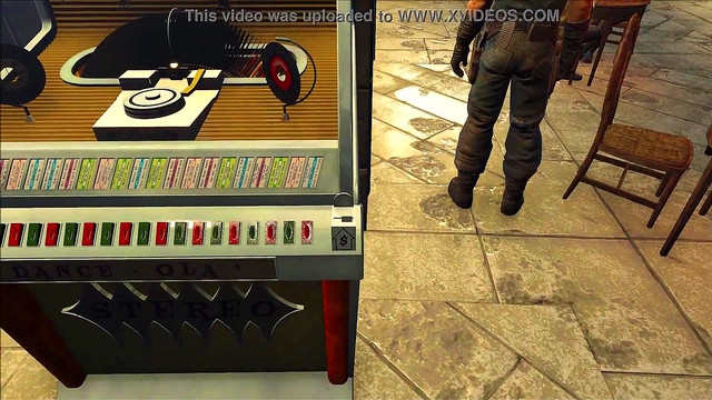 Sexy 3D Anime Jill Valentine Gets Wild in Fallout 4 Tavern Scene