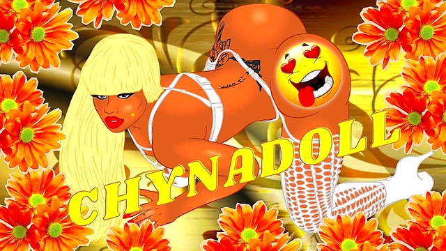 ChynaDoll Shakes Her Big Boobs & Booty for Huge Anime HentaiCumshots