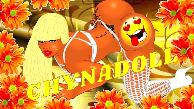 ChynaDoll Shakes Her Big Boobs & Booty for Huge Anime HentaiCumshots
