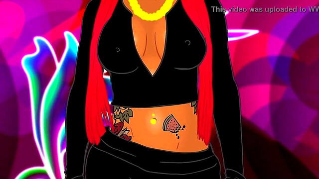 ChynaDoll Shakes Her Big Boobs & Booty for Huge Anime HentaiCumshots