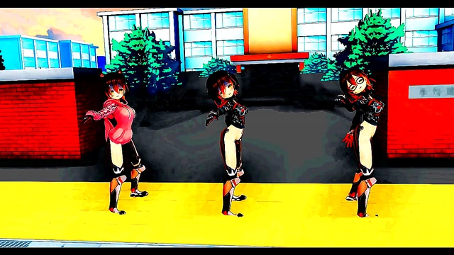 Cyborg Girls Dance Seductively in Anime Music Video
