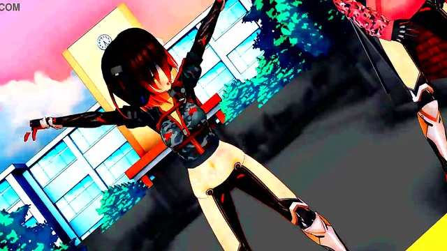 Cyborg Girls Dance Seductively in Anime Music Video