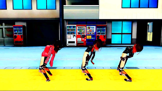 Cyborg Girls Dance Seductively in Anime Music Video