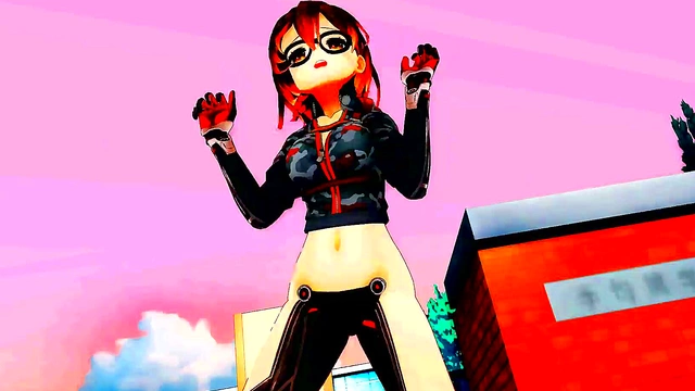 Cyborg Girls Dance Seductively in Anime Music Video