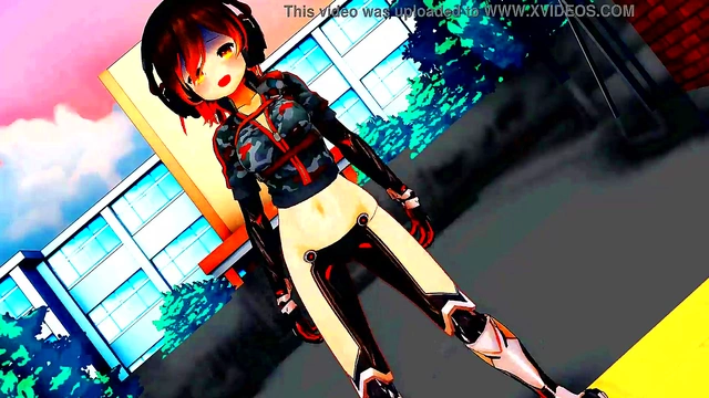 Cyborg Girls Dance Seductively in Anime Music Video