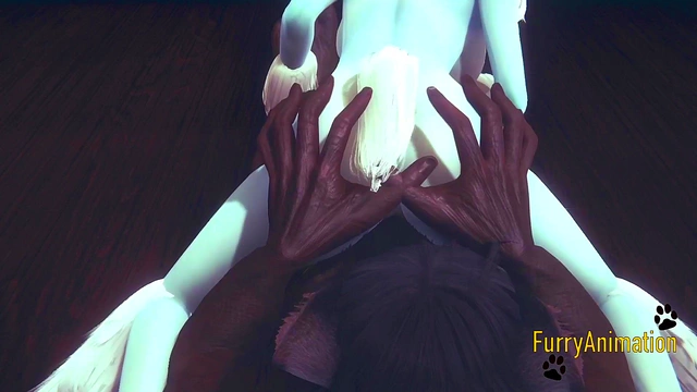 Japanese Furry Hentai – Demon Wolf & Arctic Fox Suck & Fuck for Creamy Orgasms