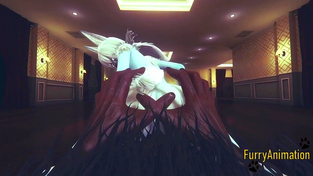 Japanese Furry Hentai – Demon Wolf & Arctic Fox Suck & Fuck for Creamy Orgasms