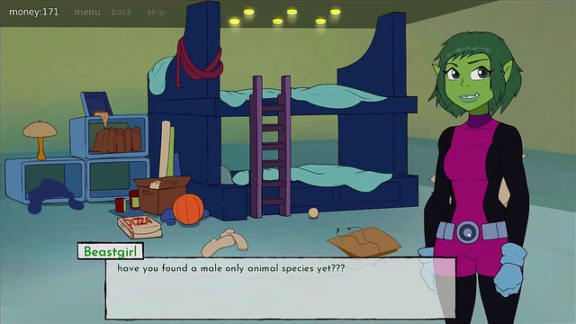 Raven's Seductive Handjob With Terra & Starfire in 18Titans Hentai Adventure