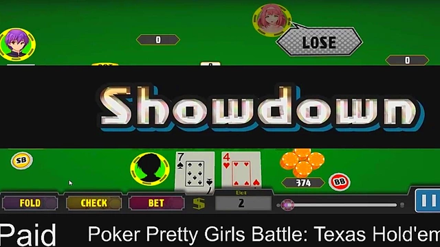 Horny AnimeGirls Play Steamy Poker for Erotic Rewards inTexasHold'em Round 4