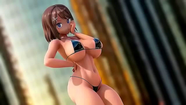 Big-Titted Kancolle Girls Groove in MMD Dance Fantasy