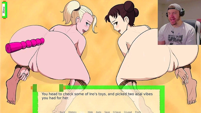 Sakura & Tenten’s BDSM Threesome Adventure in Jikage Rising Anime