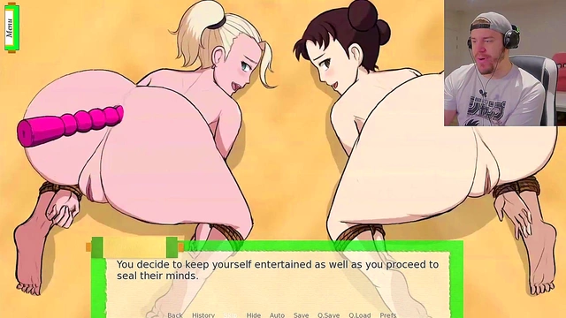 Sakura & Tenten’s BDSM Threesome Adventure in Jikage Rising Anime