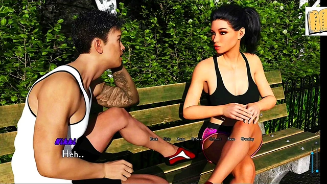 Sexy Brunette With Big Tits Kisses Passionately In The Club For A Hot Session