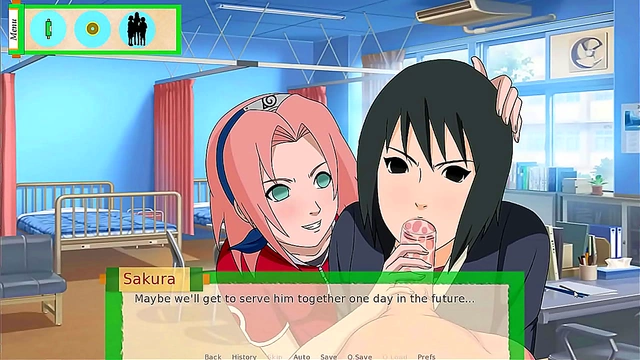 Tsunade Controls Minds for Steamy Anime Sex With Sakura, Hinata & Ino