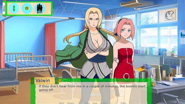 Tsunade Controls Minds for Steamy Anime Sex With Sakura, Hinata & Ino