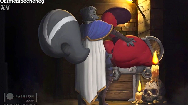 Cute Furry Cartoon Girl Yiffs With Tail For Vaginal Cumshot Treasures