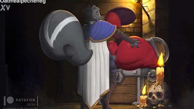 Cute Furry Cartoon Girl Yiffs With Tail For Vaginal Cumshot Treasures