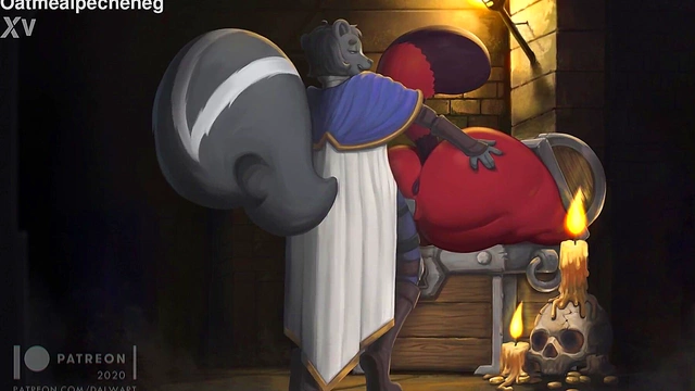 Cute Furry Cartoon Girl Yiffs With Tail For Vaginal Cumshot Treasures