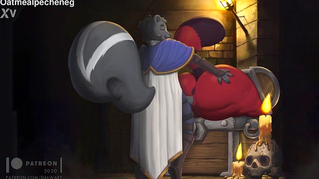 Cute Furry Cartoon Girl Yiffs With Tail For Vaginal Cumshot Treasures