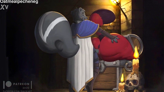 Cute Furry Cartoon Girl Yiffs With Tail For Vaginal Cumshot Treasures