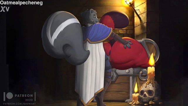 Cute Furry Cartoon Girl Yiffs With Tail For Vaginal Cumshot Treasures