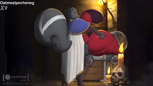 Cute Furry Cartoon Girl Yiffs With Tail For Vaginal Cumshot Treasures