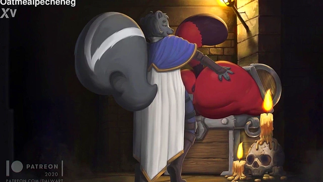 Cute Furry Cartoon Girl Yiffs With Tail For Vaginal Cumshot Treasures