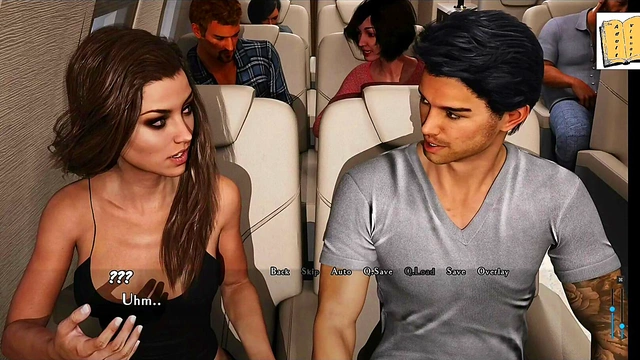 Hot Brunette Teen With Big Tits Meets Alexis for Intimate 3D Hentai Fun