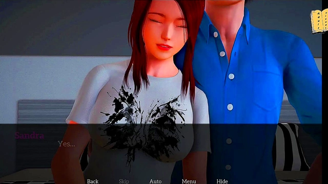 Teen's Erotic Adventure With New Family In 3D Hentai Visual Novel